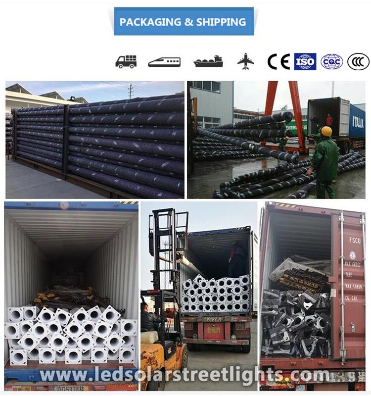 Deliver, Shipping and Serving of High Mast Light