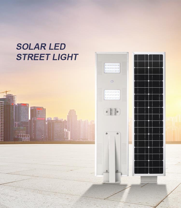 2.Production details of the all in one integrated solar street light