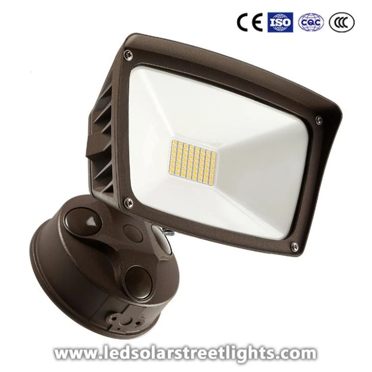 2.flood light with photocell